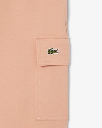 Men's Cotton Fleece Cargo Shorts