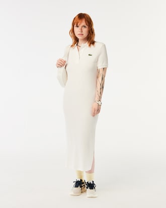 Women's Long Slim Fit Polo Dress 