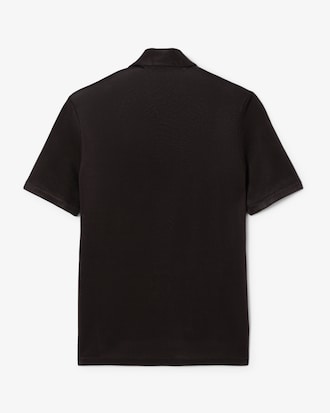 Men's Runway Regular Fit Satin Piqué Polo