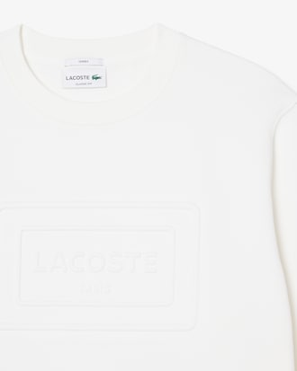 Embossed Fleece Sweatshirt