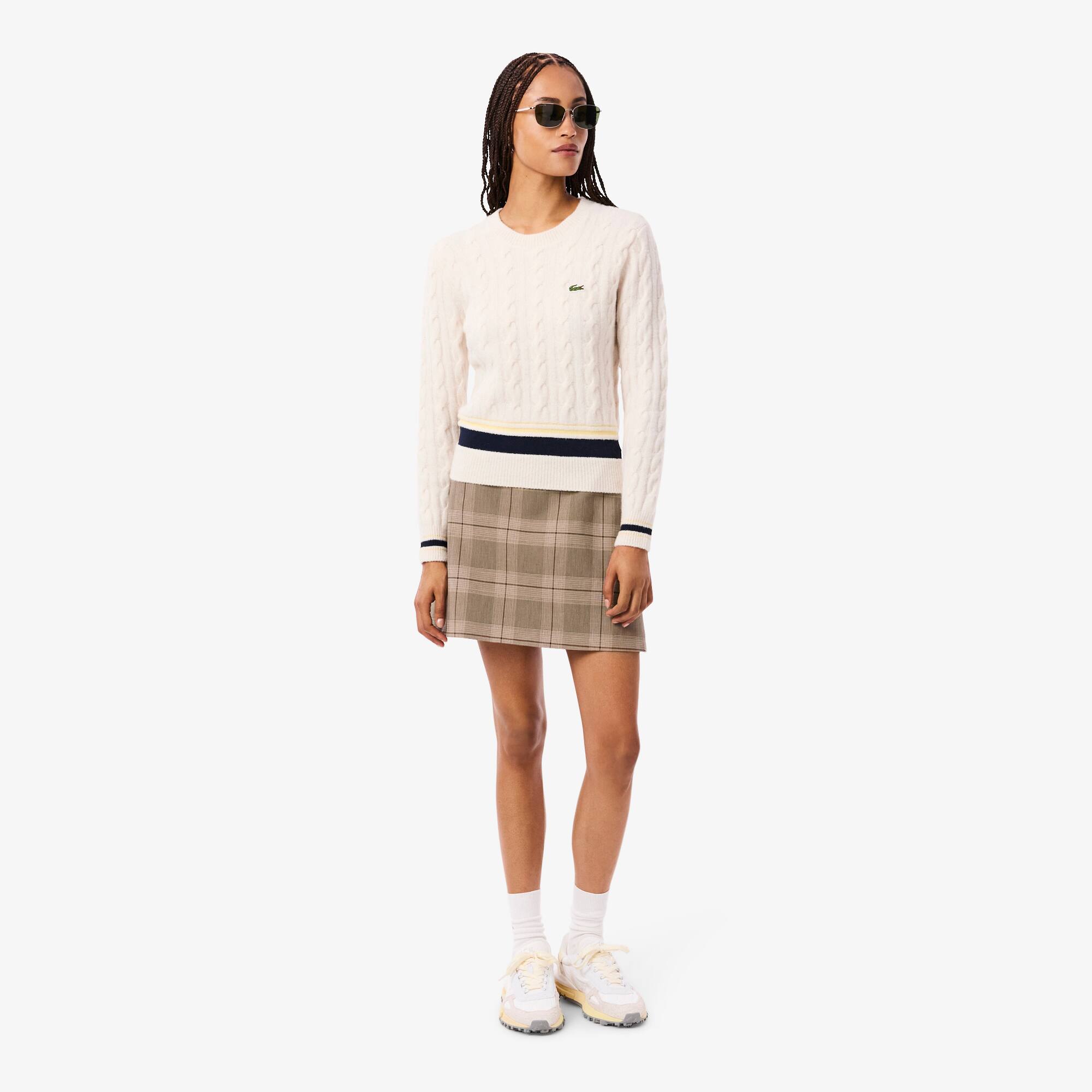 Women's Water-Repellent Plaid Skirt