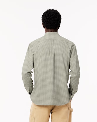 Men's Regular Fit Cotton Flannel Shirt