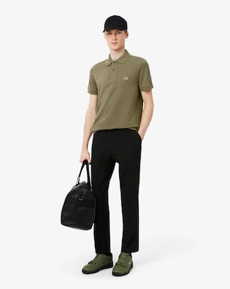Polo De Rayas Con Logo De Ajuste Regular