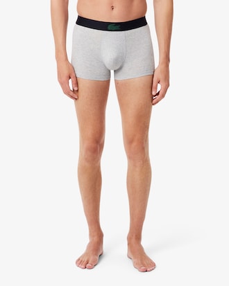 Men's 3-Pack Crocodile Print Trunks