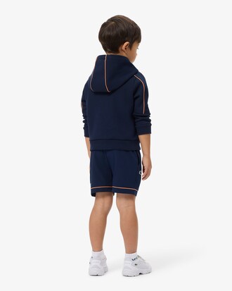 Striped Taffeta Sport Shorts