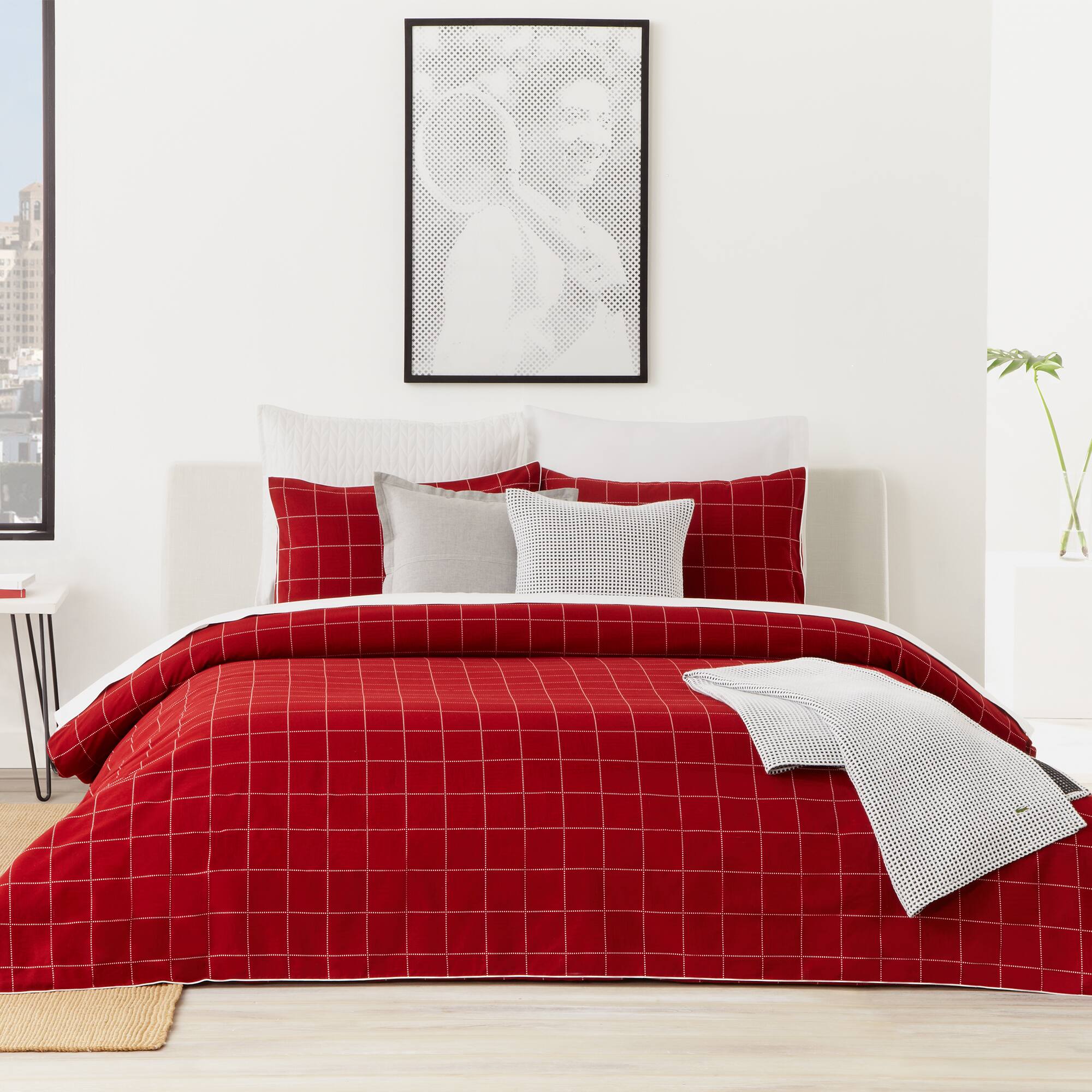 lacoste bedding outlet
