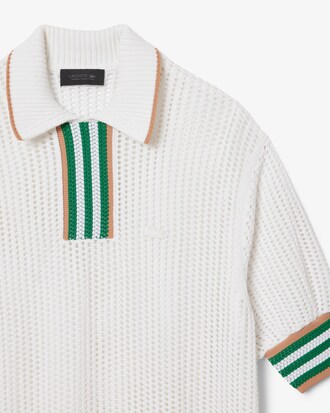 Women's Runway Polo Collar Knit Dress