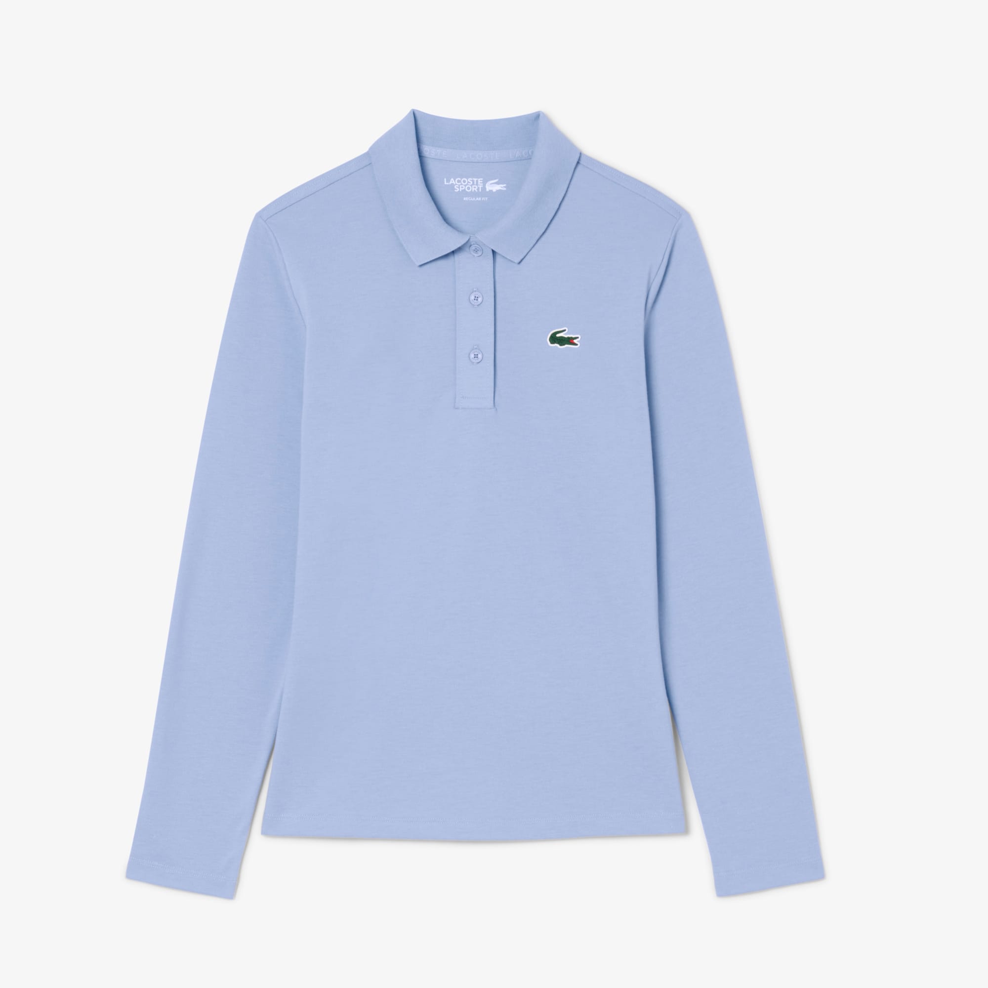Lacoste Women's Thermo-regulating Uv Protect Golf Polo - 38 In Blue
