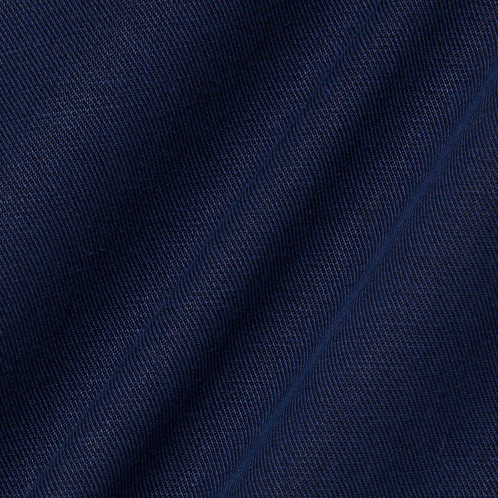 Oversized Fluid Twill Polo