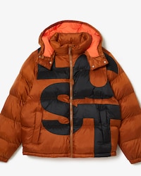 Men's Oversized Branded Water-Repellent Jacket