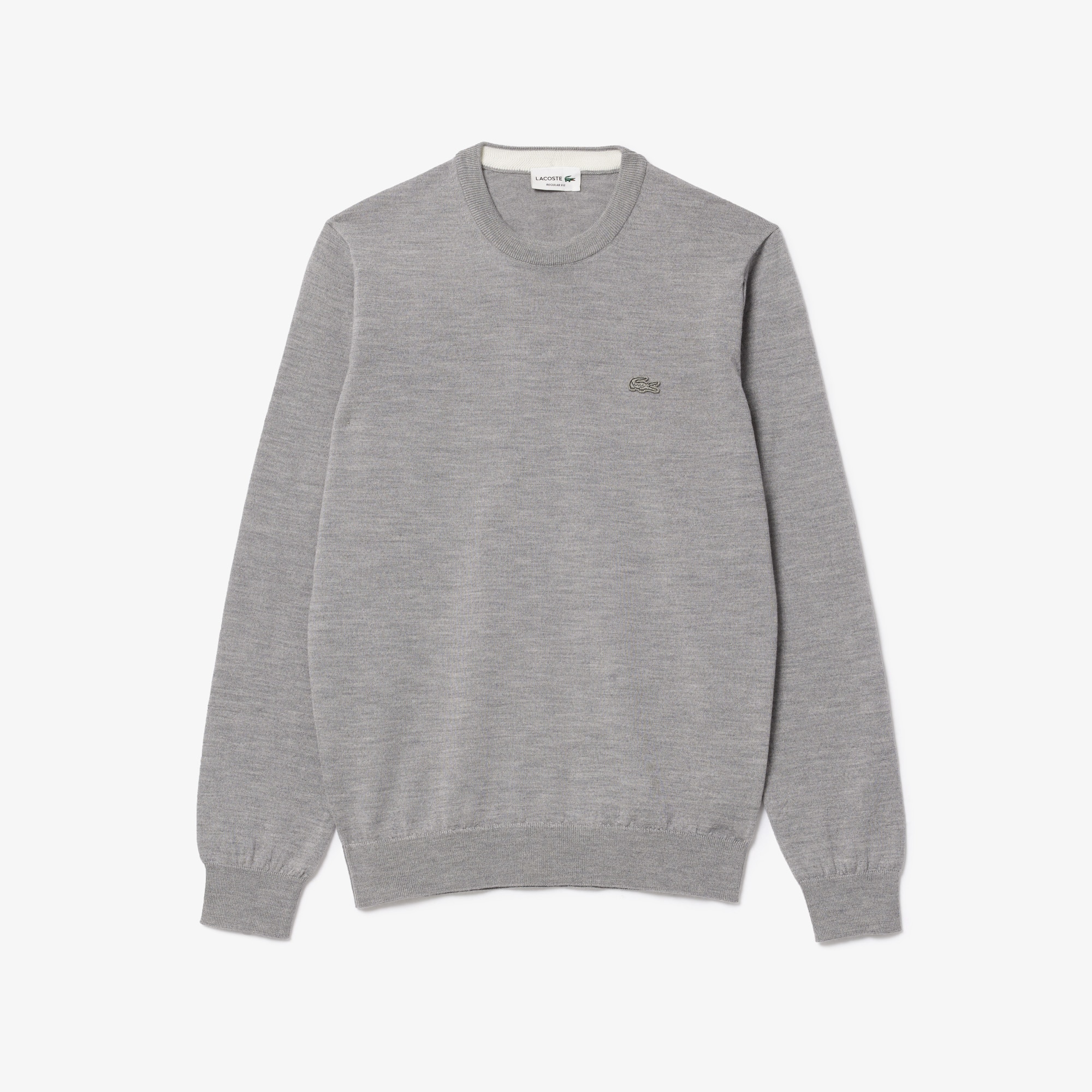 Men's Merino Wool Crew Neck Sweater - Sweaters & Sweatshirts - New
