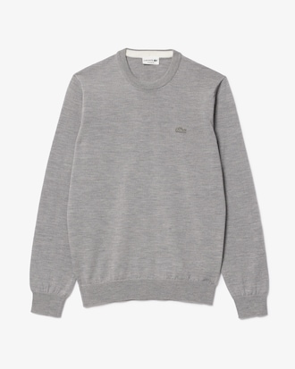 Men's Merino Wool Crew Neck Sweater
