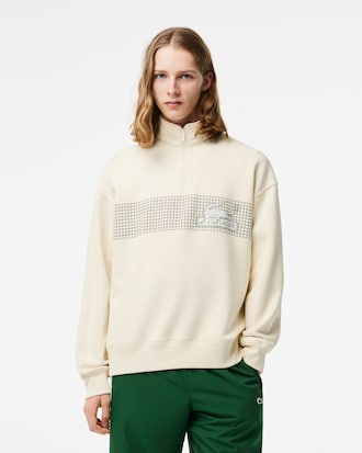 Men’s Loose Fit Organic Cotton Half Zip Sweatshirt