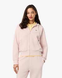Women's Zip-Up Piqué Hoodie