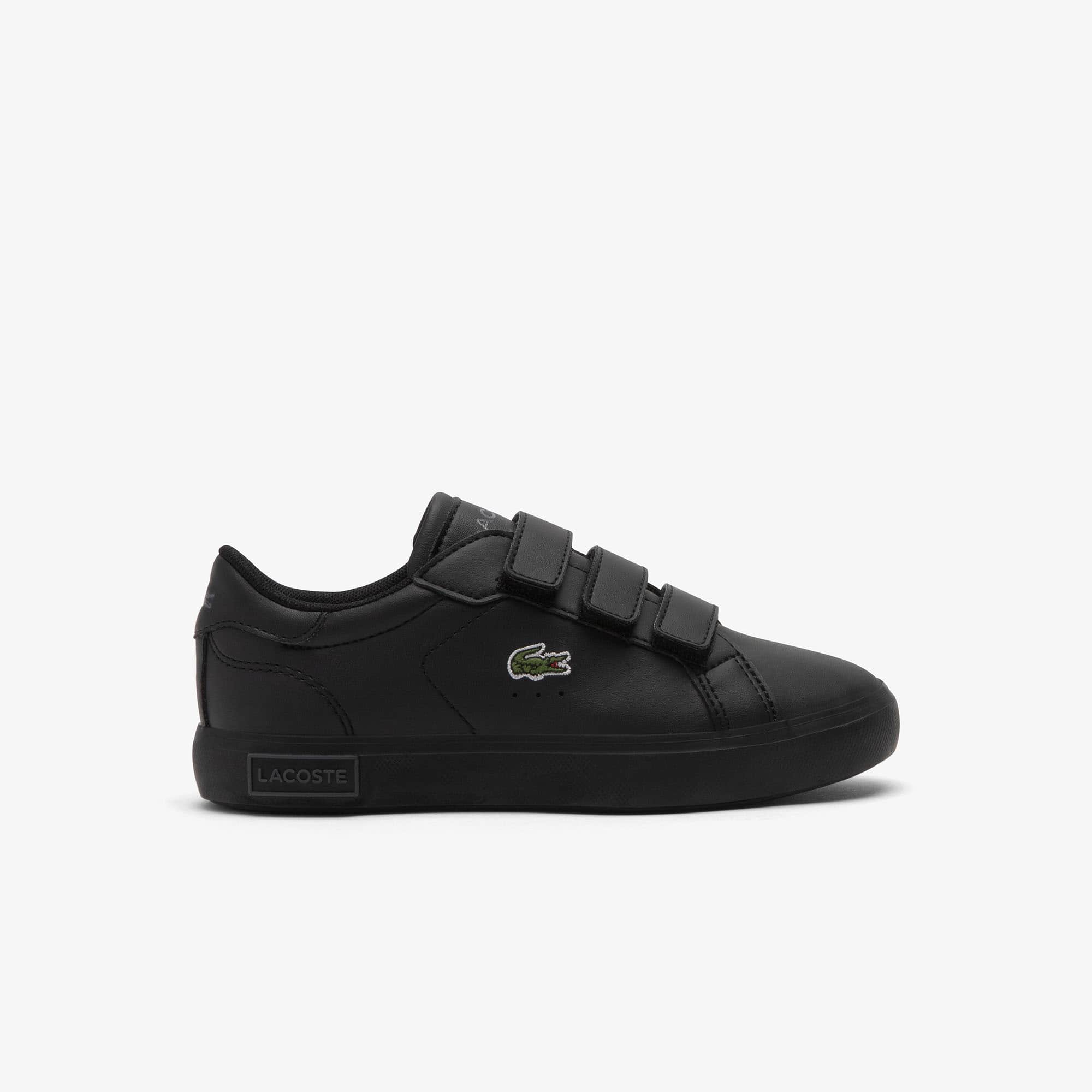 Lacoste Children's Powercourt Sneakers - 12.5 In Black