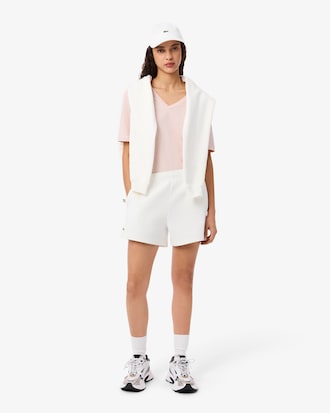 Women's Relaxed Fit Soft Cotton V-Neck T-Shirt