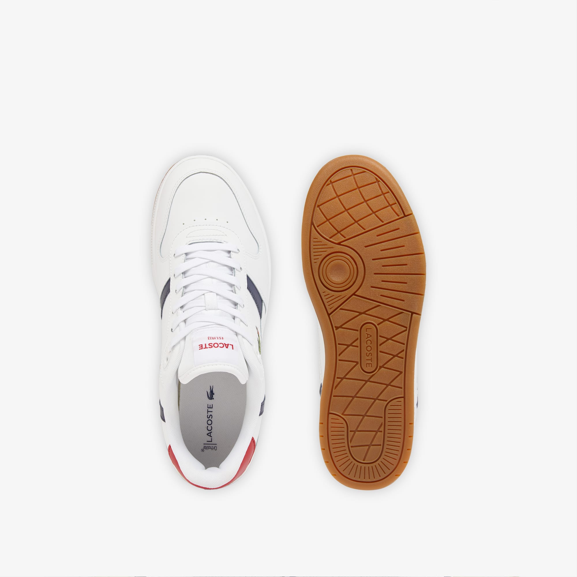 Men's T-Clip Set Leather Sneakers