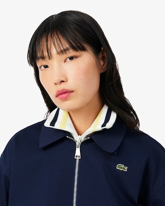 Women's Double Collar Stretch Jacket