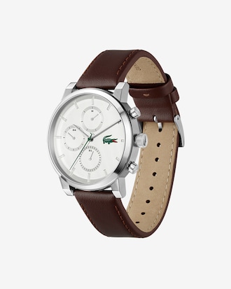 Montre multifonctions Replay cuir