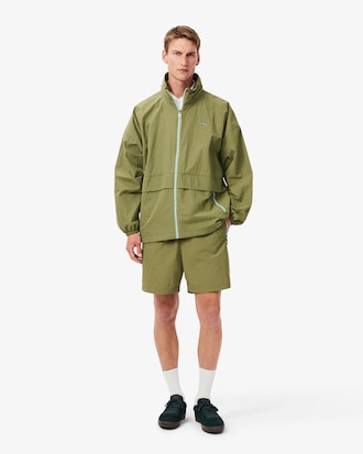 Men's Relaxed Fit Zip-Up Pocket Shorts