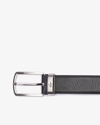 Smooth Leather Belt & Buckle Gift Set