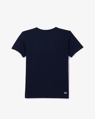 Playera De Tenis De Algod&oacute;n T&eacute;cnico Extragrande Para Ni&ntilde;o