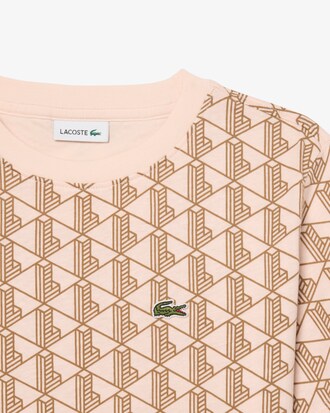 Playera Unisex con Estampado de Monogram