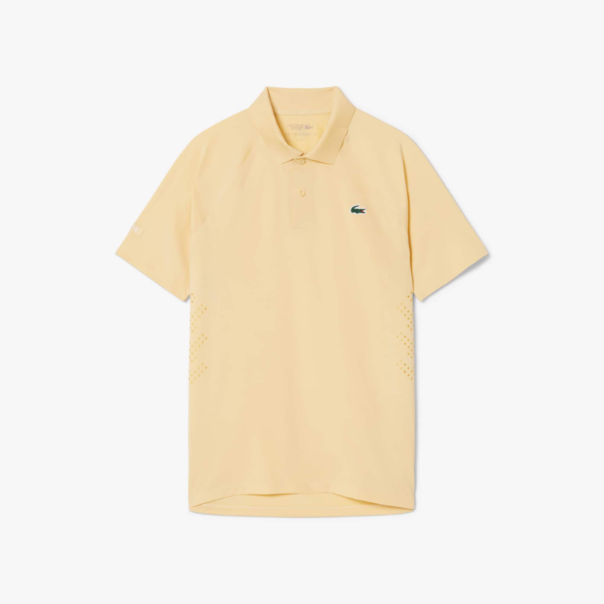 Lacoste Tennis X Novak Djokovic On Court Polo - M In Nude