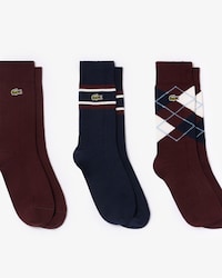 Unisex 3-Pack Cotton Socks Gift Set