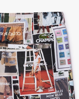 Men's Printed Swim Trunks