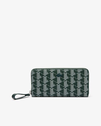 Large Zipped Monogram Billfold