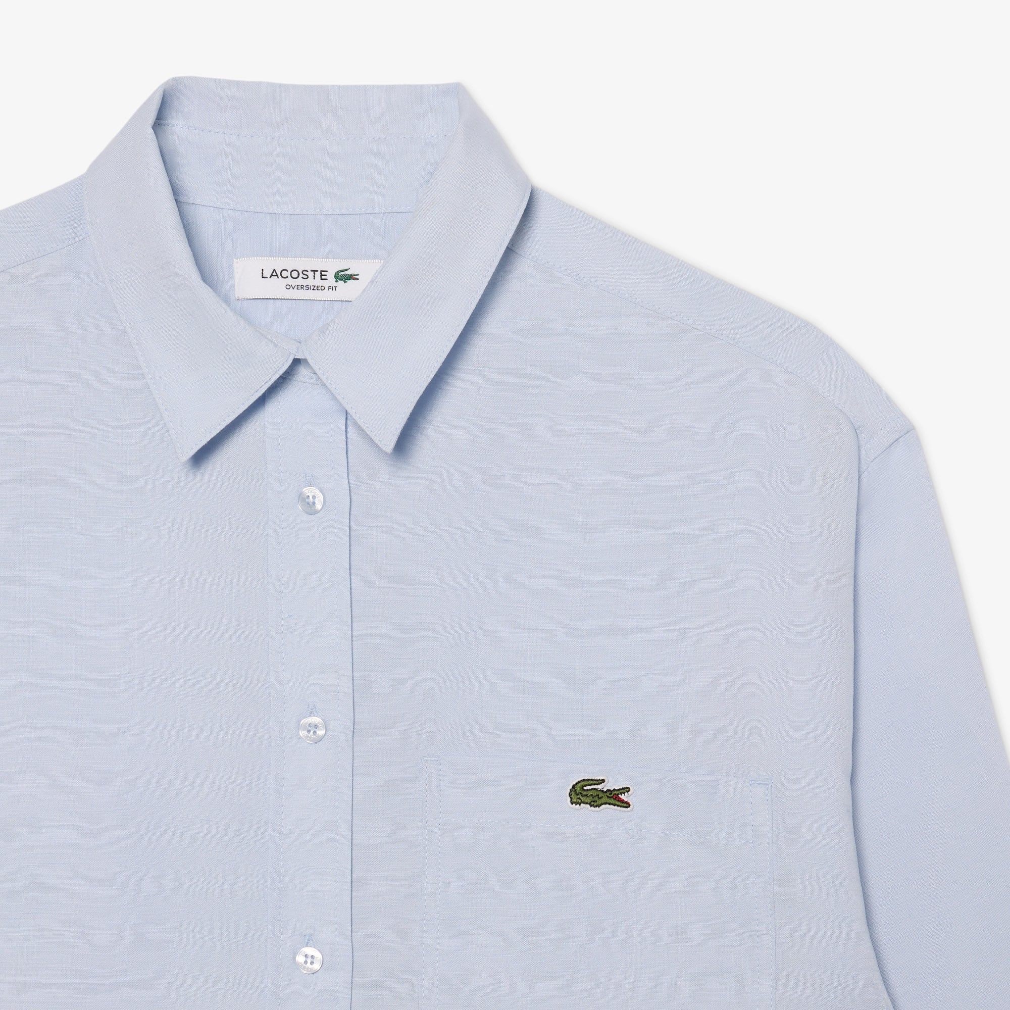 Oversized Linen Blend Shirt