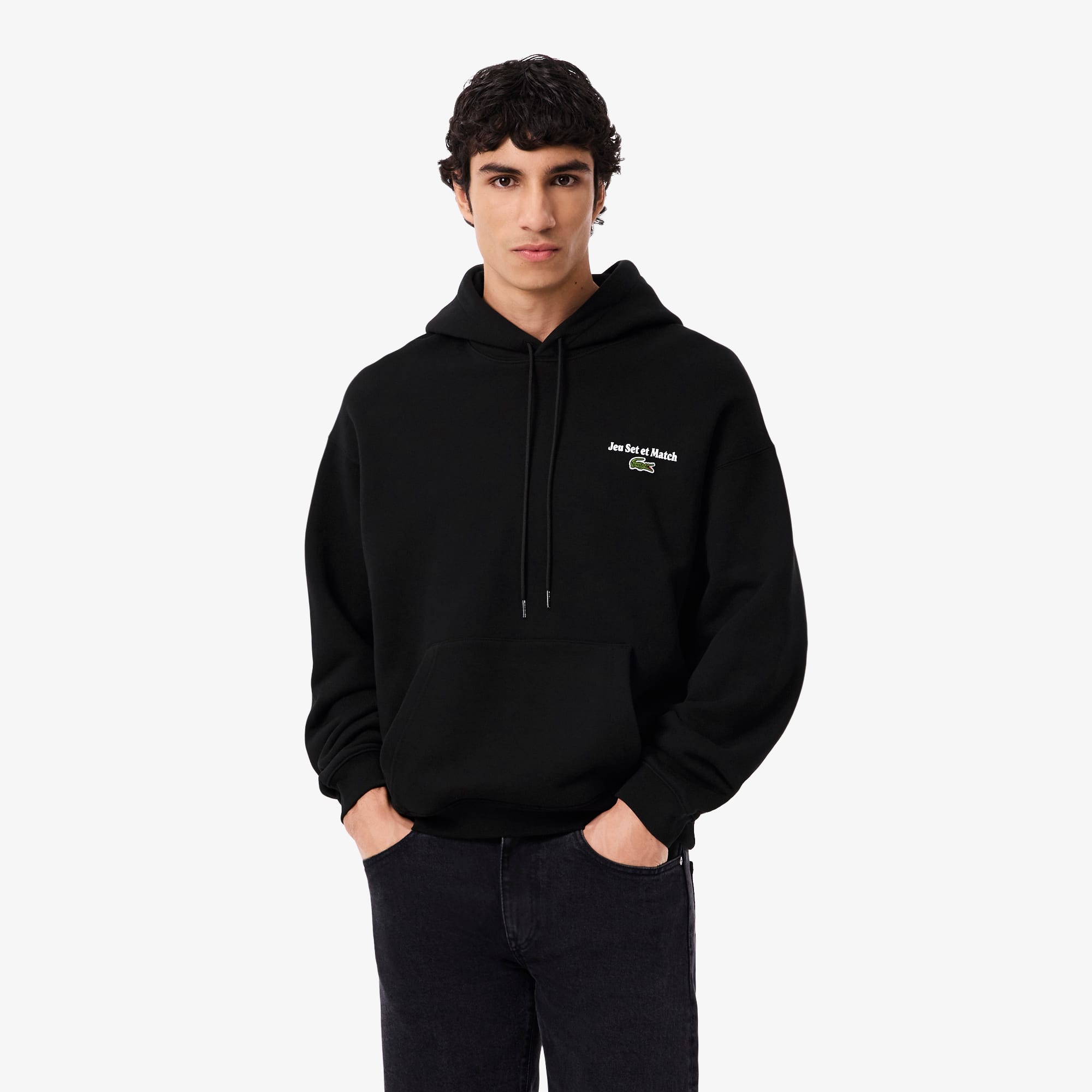 Men's Multi Print Fleece Hoodie - Sweaters & Sweatshirts