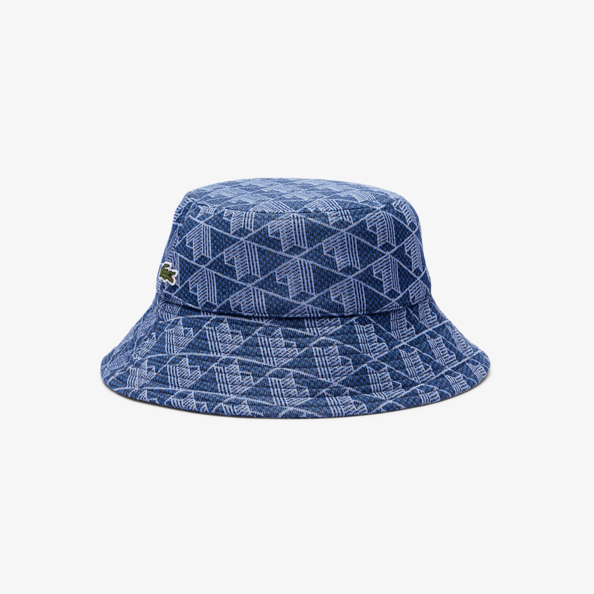 Lacoste Polka Dot Bucket Hat White Black Cotton Bucket Hat Women\'s‎ Size S/M NWT RK2056_001_32.jpg main image 3