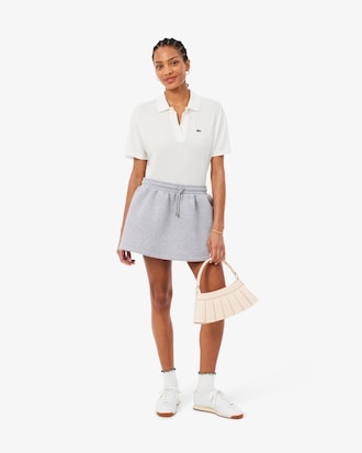 Short Double Face Jersey Skirt