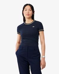 Women's Contrast Trim Jersey T-Shirt