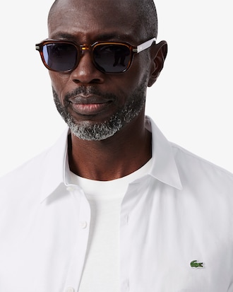 Men's Slim Fit Stretch Poplin Shirt