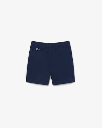 Stretch Cotton Twill Chino Shorts
