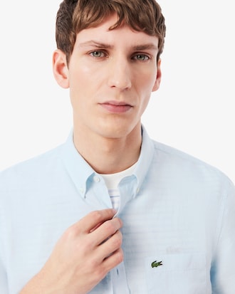 Men's Short Sleeve Linen Shirt  