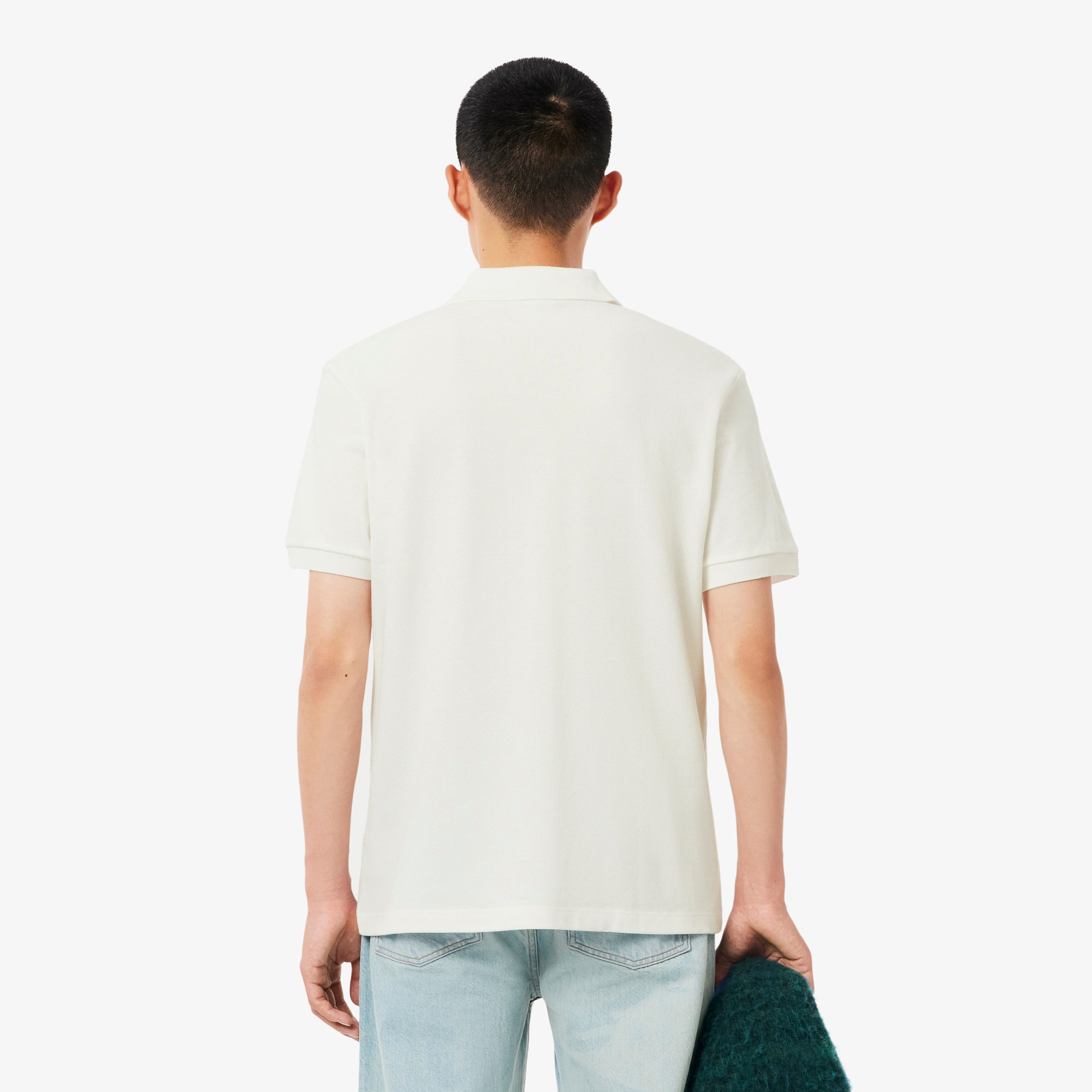 Men's Classic Fit Landscape Crocodile Piqué Polo - Polo Shirts