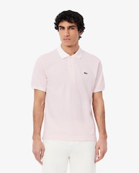 Men's Classic Fit L.12.12 Striped Petit Piqu&eacute; Polo