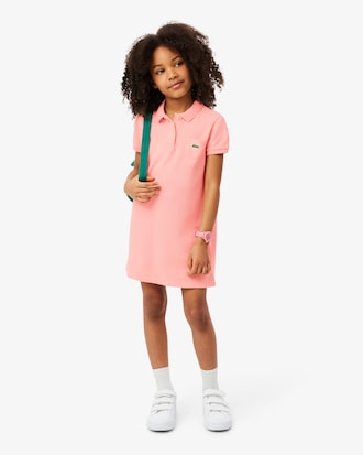 Girls' Piqu&eacute; Polo Dress