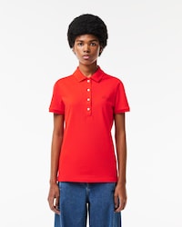Women's L.12.D Slim Fit Stretch Mini Piqué Polo