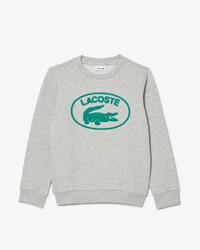 Kids' Lacoste Contrast Branded Colour-block Sweatshirt