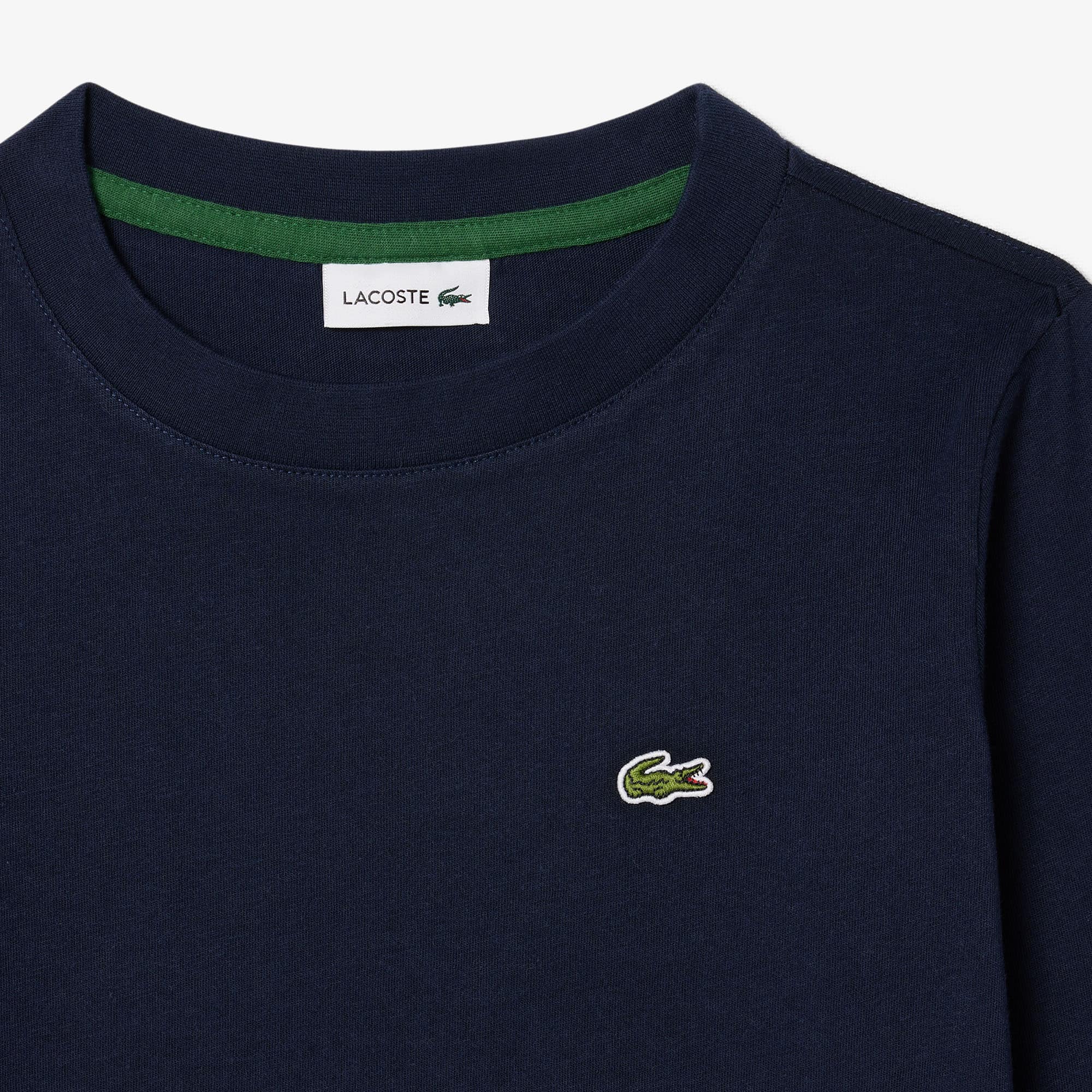 LACOSTE ネイビー 長袖Tシャツ Amazon | Lacoste メンズ 長袖Tシャツ TH6712-00 ネイビーブルー