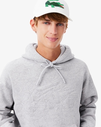 Men's Relaxed Fit Printed Hoodie