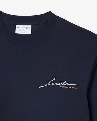 French Made Signature Embroidery T-shirt