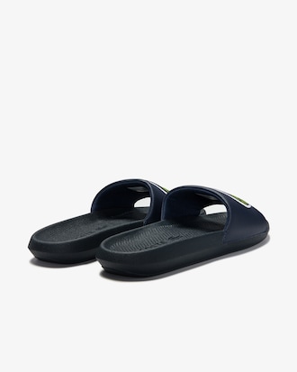 Men's Croco Synthetic and PU Slides