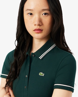 Women's L.12.D Slim Fit Trim Detail Polo