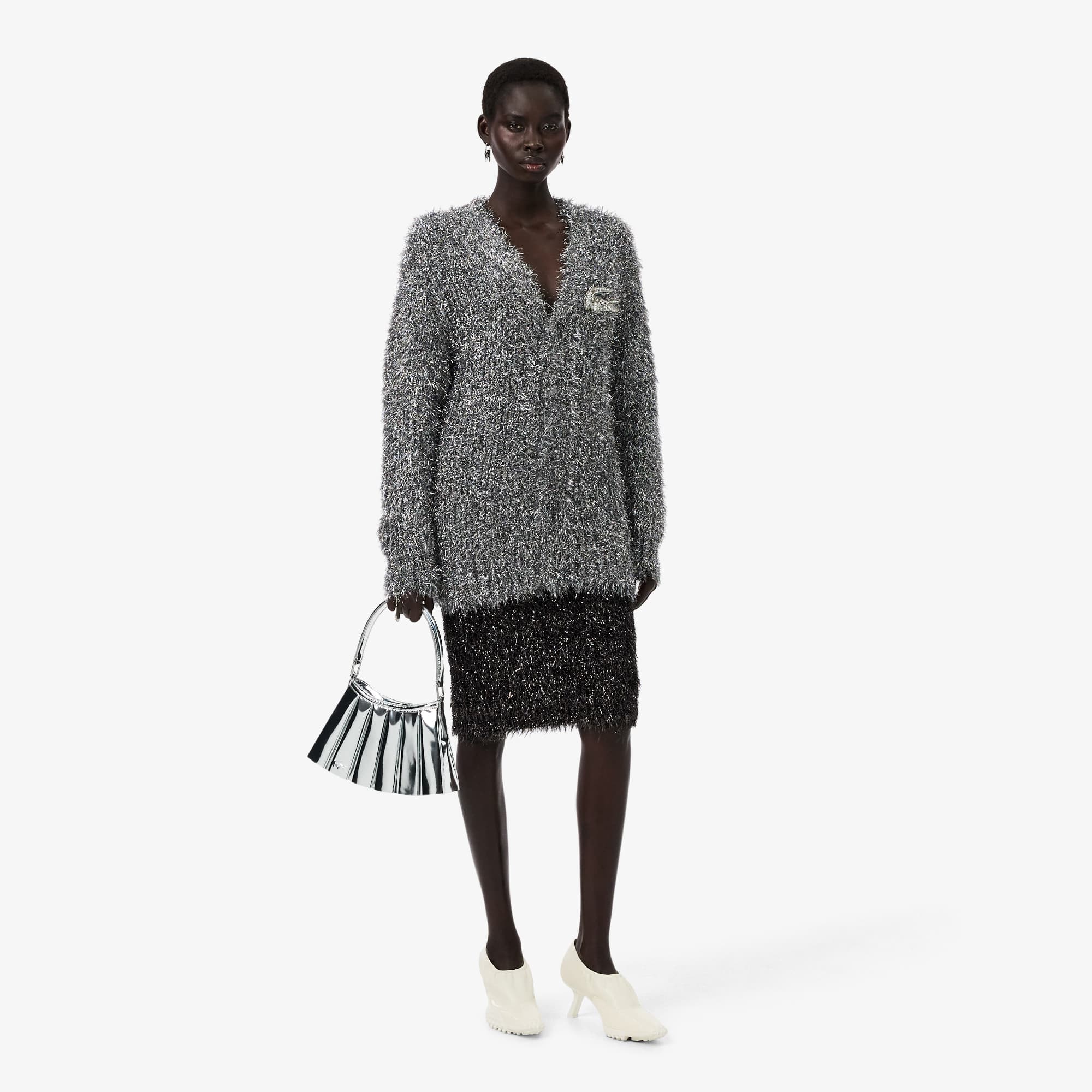 Runway Lurex Knit Skirt - Shorts & Skirts - New In 2026 | Lacoste